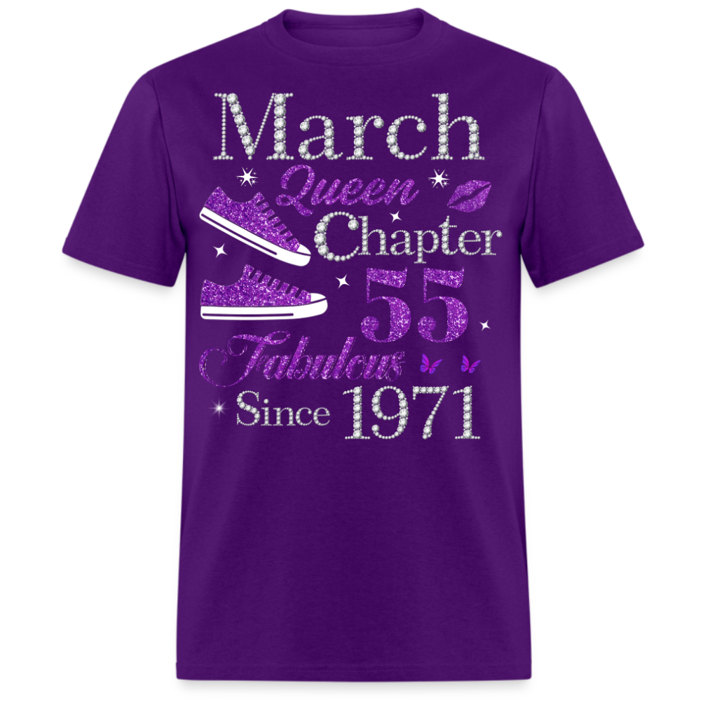 MARCH QUEEN CHAPTER 55 FAB SINCE 1971 UNISEX SHIRT