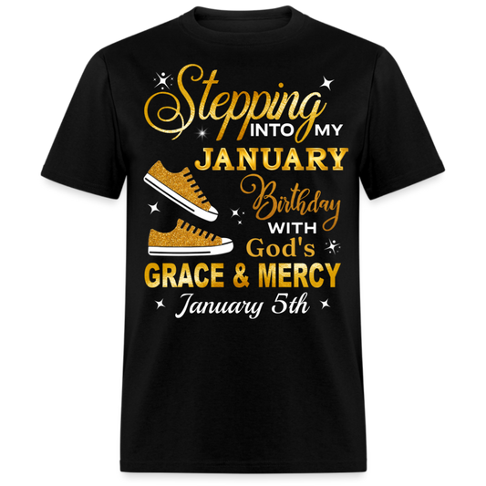 5TH JANUARY GOD'S GRACE UNISEX SHIRT