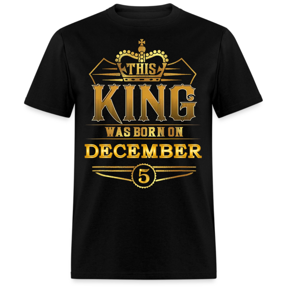 KING 5TH DECEMBER