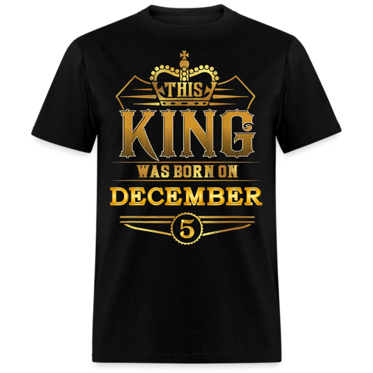 KING 5TH DECEMBER