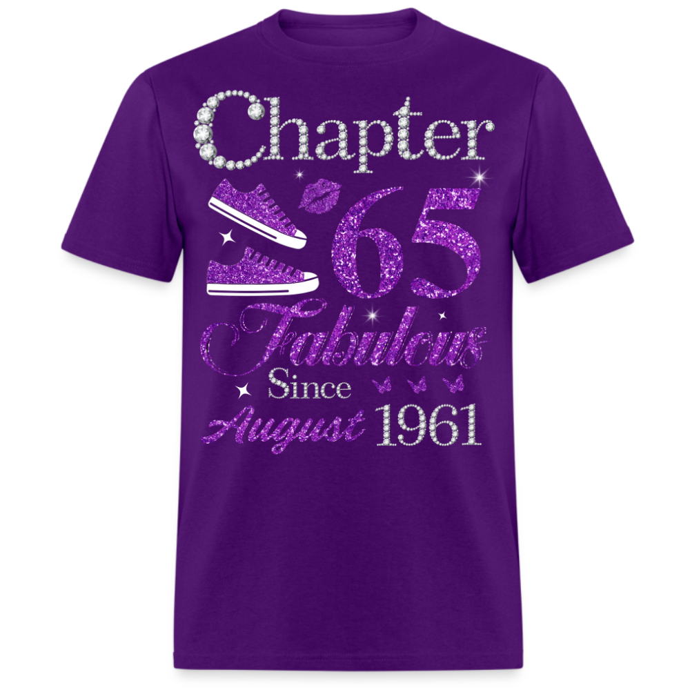 CHAPTER 65 FABULOUS SINCE AUGUST 1961 UNISEX SHIRT