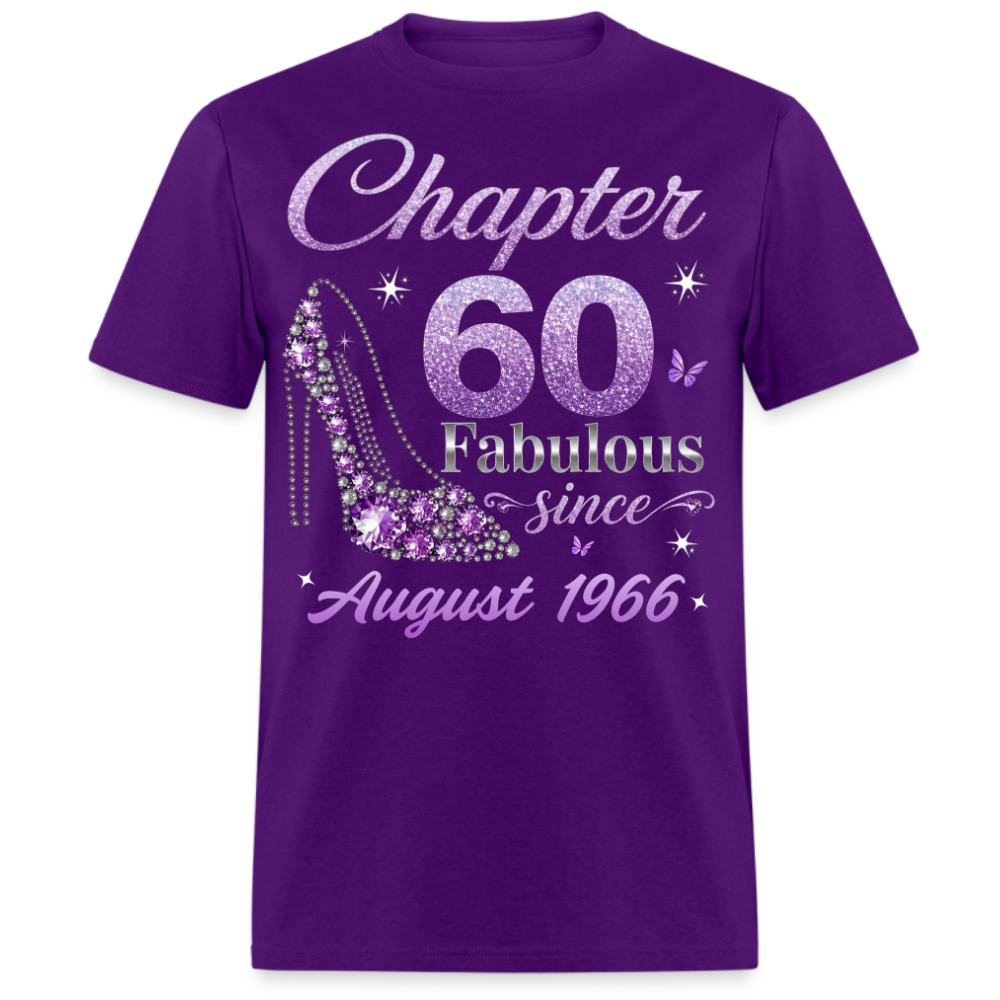 CHAPTER 60 FAB SINCE AUGUST 1966 UNISEX SHIRT