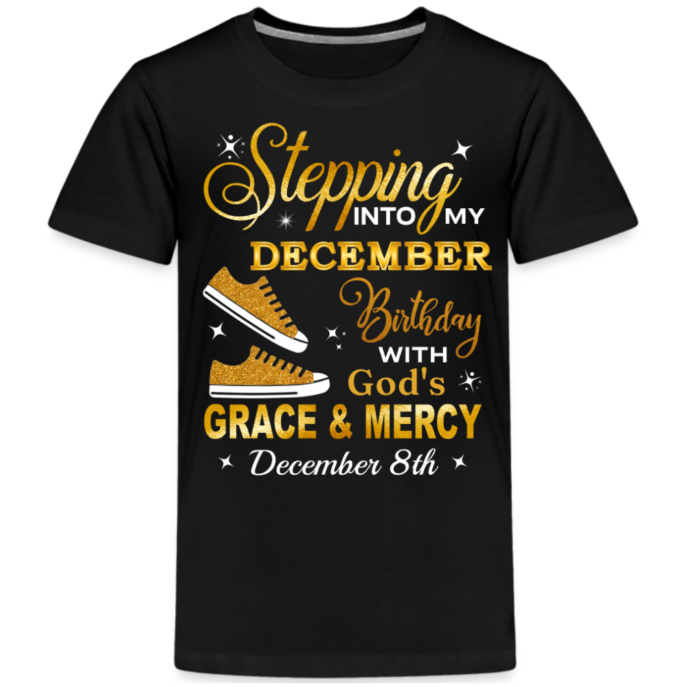 DECEMBER 8TH GOD'S GRACE KIDS SHIRT