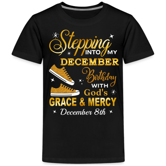 DECEMBER 8TH GOD'S GRACE KIDS SHIRT