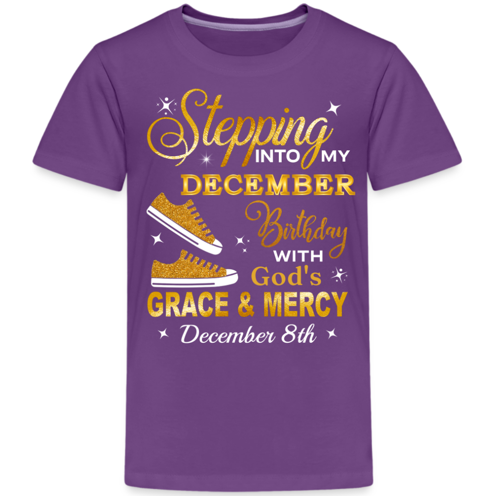 DECEMBER 8TH GOD'S GRACE KIDS SHIRT